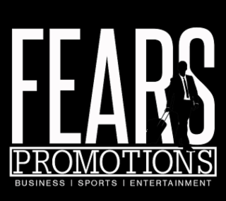 FEARS PROMOTIONS BUSINESS SPORTS ENTERTAINMENT logo