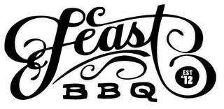 FEAST BBQ EST '12 logo