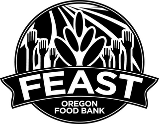 FEAST OREGON FOOD BANK logo