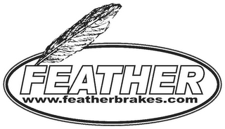 FEATHER WWW.FEATHERBRAKES.COM logo