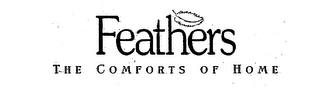 FEATHERS THE COMFORTS OF HOME logo