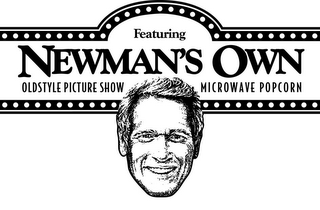 FEATURING NEWMAN'S OWN OLDSTYLE PICTURE SHOW MICROWAVE POPCORN logo