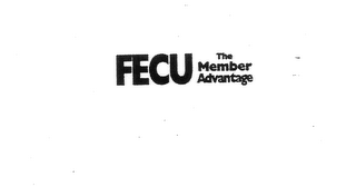 FECU THE MEMBER ADVANTAGE logo