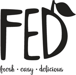 FED FRESH.EASY.DELICIOUS logo