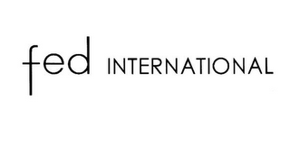 FED INTERNATIONAL logo