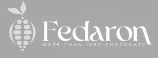 FEDARON MORE THAN JUST CHOCOLATE logo