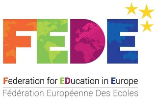 FEDE - FEDERATION FOR EDUCATION IN EUROPE - FÉDÉRATION EUROPÉENNE DES ECOLES logo