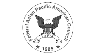 FEDERAL ASIAN PACIFIC AMERICAN COUNCIL FAPAC 1985 logo