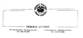 FEDERAL AUCTION PUBLIC AUCTION logo