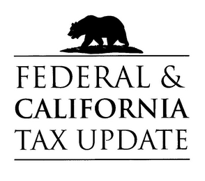 FEDERAL & CALIFORNIA TAX UPDATE logo