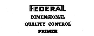 FEDERAL DIMENSIONAL QUALITY CONTROL PRIMER logo