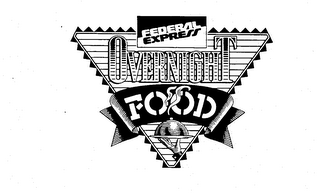 FEDERAL EXPRESS OVERNIGHT FOOD logo