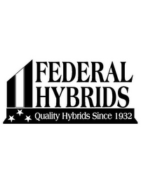 FEDERAL HYBRIDS QUALITY HYBRIDS SINCE 1932 logo