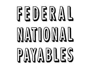 FEDERAL NATIONAL PAYABLES logo