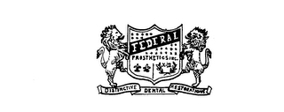 FEDERAL PROSTHETICS INC. DISTINCTIVE DENTAL RESTORATIONS logo