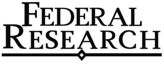 FEDERAL RESEARCH logo