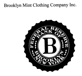 FEDERAL RESERVE BANK OF BROOKLYN NEW YORK B logo