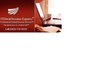 FEDERAL RESUME EXPERTS, PROFESSIONAL FEDERAL RESUME SERVICES, THE FASTEST WAY TO A FEDERAL JOB, CALL (202) 731-0222 logo