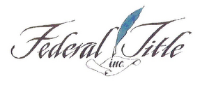 FEDERAL TITLE INC. logo