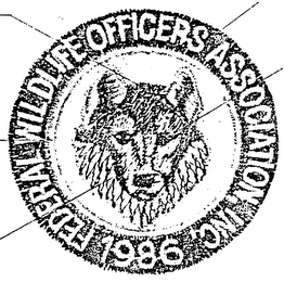 FEDERAL WILDLIFE OFFICERS ASSOCIATION, INC. 1986 logo