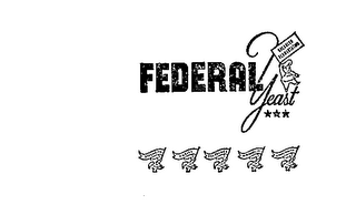 FEDERAL YEAST BALANCED FERMENTATION STRENGTH PURITY TOLERANCE DEPENDABILITY UNIFORMITY logo
