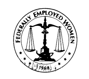 FEDERALLY EMPLOYED WOMEN 1968 logo
