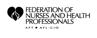 FEDERATION OF NURSES AND HEALTH PROFESSIONALS A F T A F L - C I O logo