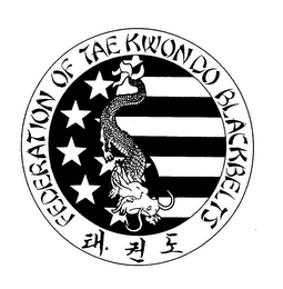 FEDERATION OF TAE KWON DO BLACKBELTS logo