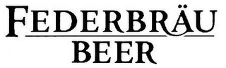 FEDERBRÄU BEER logo