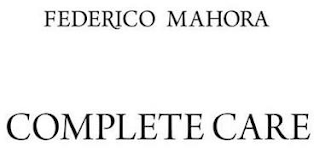 FEDERICO MAHORA COMPLETE CARE logo