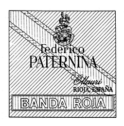 FEDERICO PATERNINA OLLAURI RIOJA, ESPANA BANDA ROJA logo