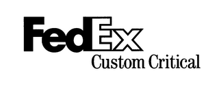 FEDEX CUSTOM CRITICAL logo