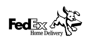 FEDEX HOME DELIVERY logo