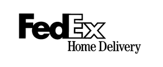 FEDEX HOME DELIVERY logo
