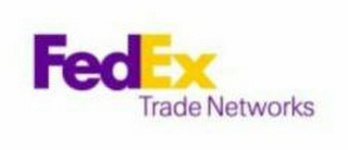 FEDEX TRADE NETWORKS logo