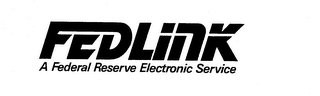 FEDLINK A FEDERAL RESERVE ELECTRONIC SERVICE logo
