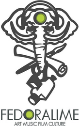 FEDORALIME ART MUSIC FILM CULTURE logo