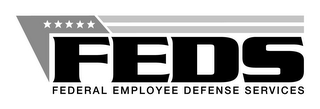 FEDS FEDERAL EMPLOYEE DEFENSE SERVICES logo