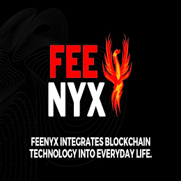 FEE NYX FEENYX INTEGRATES BLOCKCHAIN TECHNOLOGY INTO EVERYDAY LIFE. logo