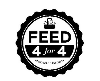 FEED 4 FOR 4 logo