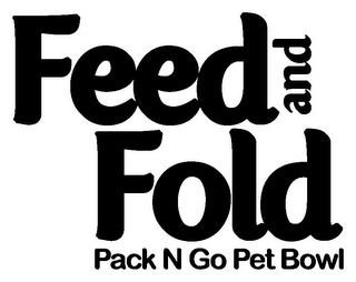 FEED AND FOLD PACK N GO PET BOWL logo