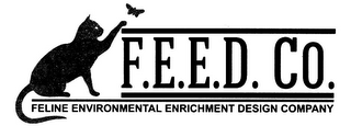 F.E.E.D. CO. FELINE ENVIRONMENTAL ENRICHMENT DESIGN COMPANY logo