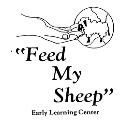 "FEED MY SHEEP" EARLY LEARNING CENTER logo