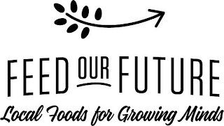 FEED OUR FUTURE LOCAL FOODS FOR GROWINGMINDS logo