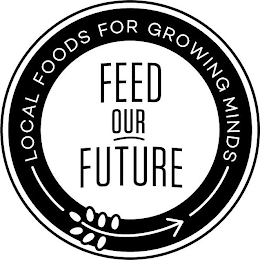 FEED OUR FUTURE LOCAL FOODS FOR GROWINGMINDS logo