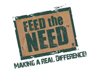 FEED THE NEED MAKING A REAL DIFFERENCE! logo