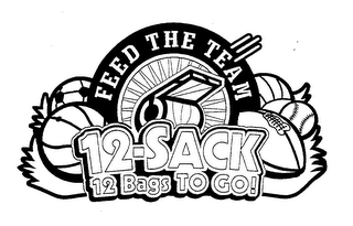 FEED THE TEAM 12-SACK 12 BAGS TO GO! logo
