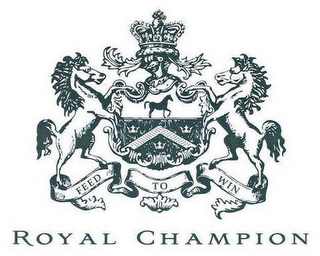 FEED TO WIN ROYAL CHAMPION logo