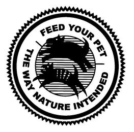 FEED YOUR PET THE WAY NATURE INTENDED logo