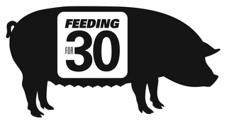 FEEDING FOR 30 logo